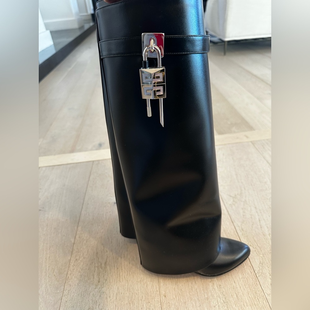 Givenchy Shark Lock Boots-SZ 7 - Picture 8 of 12